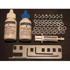 Ultimate Xbox 360 XCLAMP Repair Kit - 3 Red Light X-Clamp Fix w/ Arctic Silver Alumina & Opening Unlock Toolkit