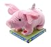 New Mark Feldstein Animated Oinking Pig Bank Cuddly Soft Plush Pig Animated Sounds Of A Pig