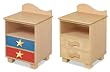 Room Magic Natural Nightstand, Star Rocket