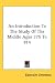 An Introduction to the Study of the Middle Ages 375 to 814