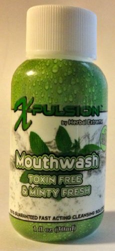 Xpulsion by Herbal Extreme - 1 oz Mouthwash Toxin Free & Minty Fresh
