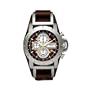 Fossil Men's JR1157 Brown Leather Strap Brown Analog Dial Chronograph Watch