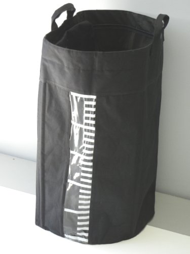 Degrees Laundry Hamper Black