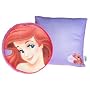 Disney's the Little Mermaid Decorative Pillow, Set of 2, Purple