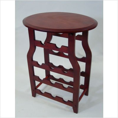 Apachi Wine Rack in Mahogany