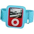 SF Planet&reg; Premium Quality Apple iPod nano 3G (3rd Generation) 4GB Adjustable Armband Carrying Case -Sky Blue