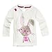 Big Elephant 2 Pieces Baby Girls Long Sleeve Rabbit Shirt Pants Set E27