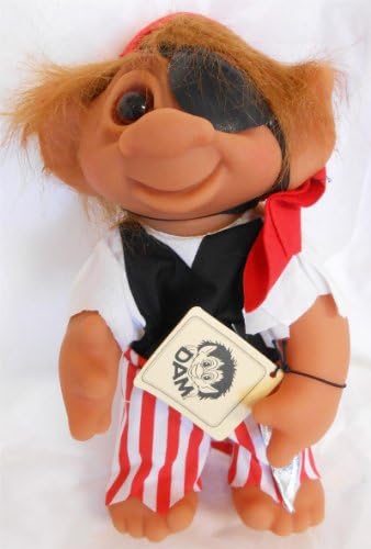 9 Inch DAM Pirate Troll, Made in Denmark