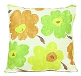 Neon Paisley Green Pillow Sham