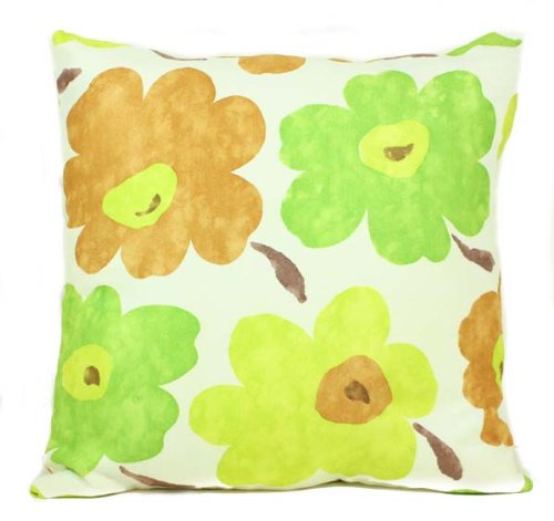Neon Paisley Green Pillow Sham