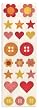 Martha Stewart Crafts Button Glitter Stickers By The Package