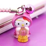 41gYfBM%2BKSL. SL160  Hello Kitty Gemini Horoscope Cell Phone Strap