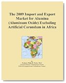 The 2009 Import and Export Market for Alumina (Aluminum Oxide) Excluding Artificial Corundum in Africa