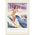 Fly To Hawaii 24x36, Framed Canvas