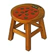 Handmade Lady Bug Design Stool