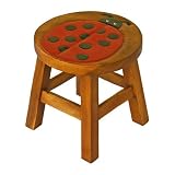 Handmade Lady Bug Design Stool