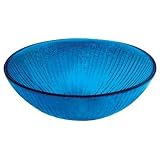 Pegasus SE-05 Blue Glass Vessel Sink with Water Drop Design, Blue