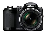Nikon COOLPIX L120 14.1 MP Digital Camera with 21x NIKKOR Wide-Angle Optical Zoom Lens and 3-Inch LCD (Black)