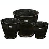 Re:Tread Recycled Treads Tire Pottery - Medium Cone Pot
