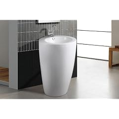 Design Waschtisch / Waschbecken 'HOOVER' Wei�