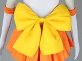 Japanese Anime Sailor Moon Cosplay Costume - Sailor Venus Aino Minako Uniform 1st Version Set Small