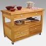 Catskill Craftsmen 1426 Grand Americana Workcenter Kitchen Cart