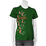 Miami Hurricanes Green Ladies Elemental T-shirt