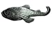 Aphrodite(アフロディーテ) ネクタイピン 魚 アンコウ 鮟鱇 銀色 日本製