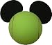 Disney Mickey Tennis Ball Car Aerial Antenna Topper
