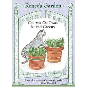 Cat Treats Gourmet Mixed Greens Large Packet