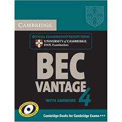 Cambridge BEC 4 Vantage Self-study Pack (Student's Book with answers and Audio CDs (2)): Examination Papers from University of Cambridge ESOL Examinations (Cambridge Books for Cambridge Exams)