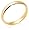10k Yellow Gold 3mm Traditional Women's Wedding Band, Size 6