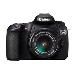 Canon EOS 60D SLR-Digitalkamera (18 Megapixel, Live-View, Full HD-Movie) Kit inkl. EF-S 18-55 IS II Objektiv (bildstabilisiert)