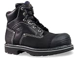 Timberland Pro Men's Steel Trax 6" Steel Toe Boot,Black,13 W