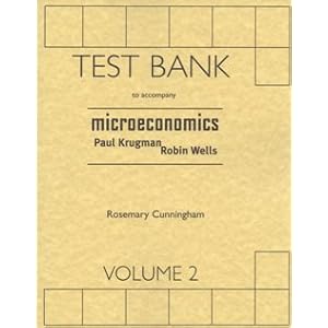 Microeconomics Test Bank