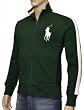 Polo Ralph Lauren Men's Big Pony Track Jacket Green