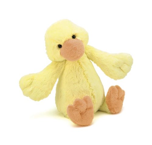 Childrens Toyshop  Toys : Jellycat Bashful Duck Soft Toy 31cm