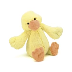 Plush Bashful Medium Duckling 12 by 