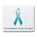 Posttraumatic Stress Disorder Awareness Ribbon Mouse Pad