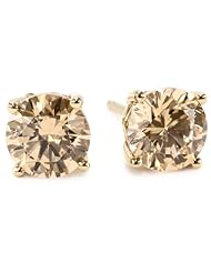 Myia Passiello "Timeless" Swarovski Zirconia 1.5 Carat Each Round Fancy Studs