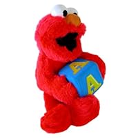 Sesame Street Character Plush Doll - Learning ABC Elmo 10 Stuffed Animal