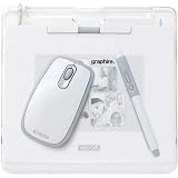 Wacom Graphire4 4x5 - Mouse, digitizer, stylus - 4 x 5 in - electromagnetic - wired - USB - white - refurbished