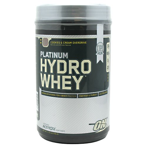 Optimum Nutrition - Platinum Hydro Whey Cookies N Cream Overdrive, 1.75 lb powder Optimum Nutrition - Platinum Hydro Whey Cookies N Cream Overdrive, 1.75 lb powder