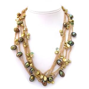 Fergie Keshi Pearl HinsonGayle Fergie Keshi Pearl Necklace