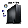 WLAN SLIM Windows7 Preis-Spezial Office PC Intel D2500 ATOM 2x 1,83Ghz, 4GB DDR3 1333 RAM, 120GB SSD Festplatte, Grafik Intel GMA 3600 512MB VGA Ausgang, DVD-Brenner, Windows 7 Home Premium 32Bit incl. Installation