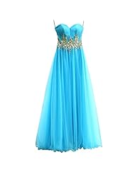 Sleeveless Scoop Neck Beaded Crystal Chiffon/Nylon/Rayon Evening Dress/Homecoming Dress/Wedding Party Dress 