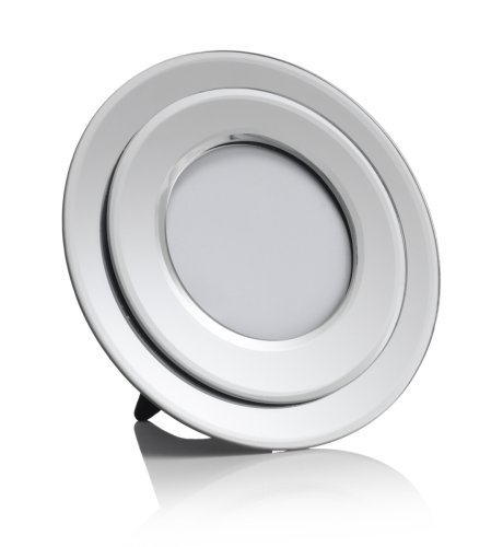 Perfect Round Glass Art Deco Photo Frame 10 x 10cm (4 x 4")