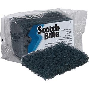 Scotch-Brite 3M Potn Pan Handler Extra heavy duty /10 ct