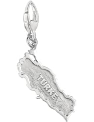 Sterling silver TURKEY (Charm)