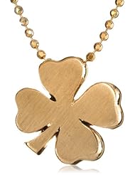 Alex Woo "Little Luck" Four Leaf Clover Pendant, 16"